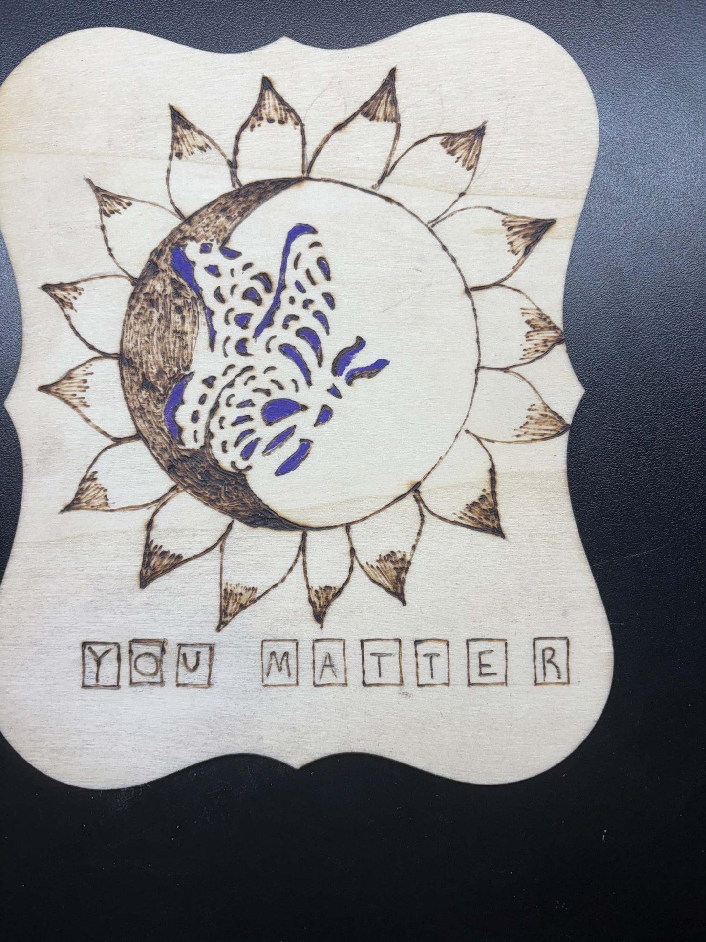 Wood Burned Decor