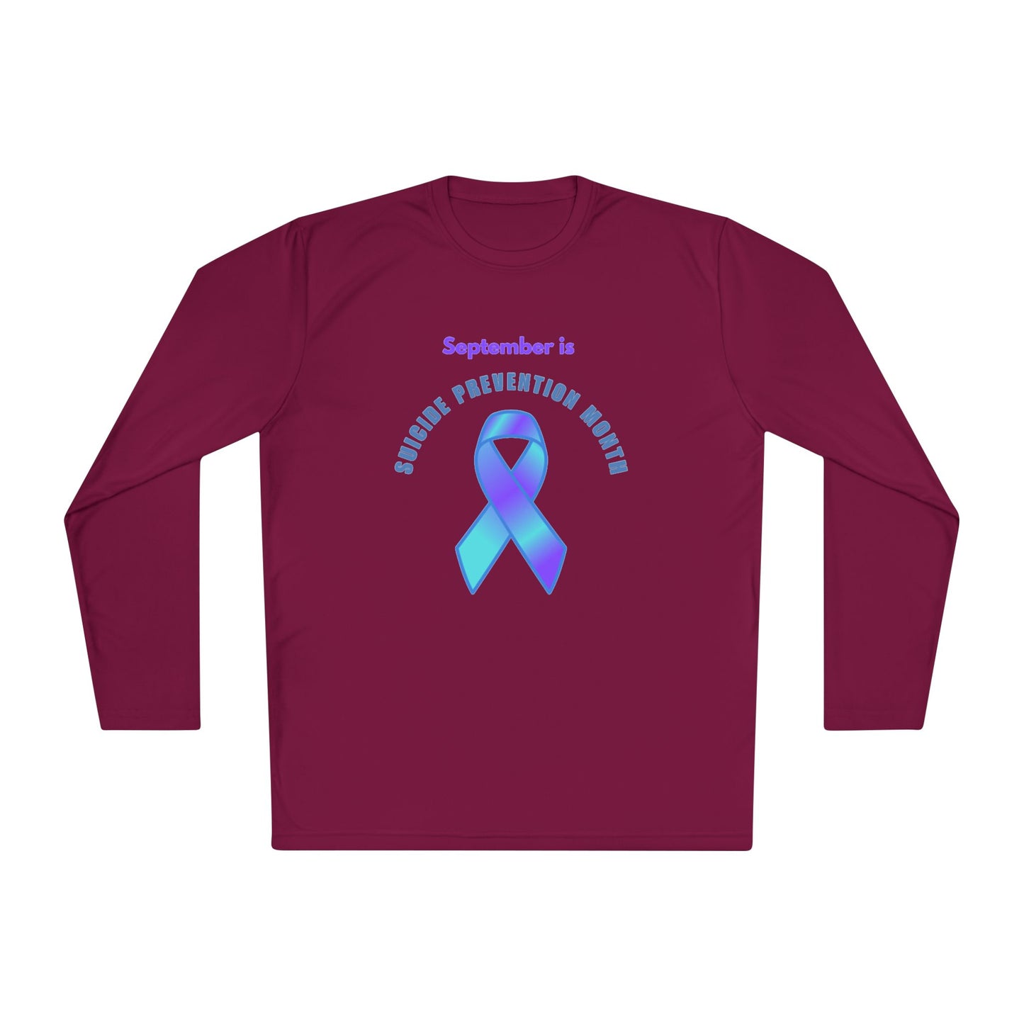 Suicide Prevention Month Unisex Lightweight Long Sleeve Tee, Mental Health Awareness Shirt, Supportive Gift, Casual Wear, [...]