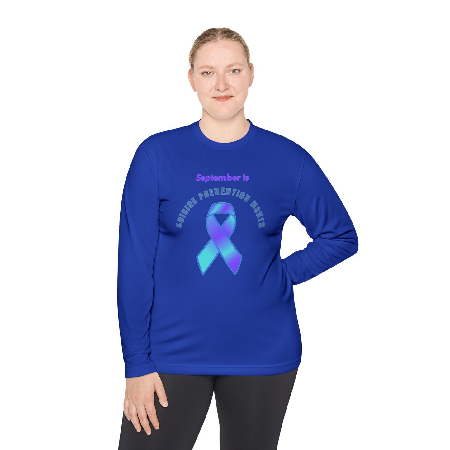 Suicide Prevention Month Unisex Lightweight Long Sleeve Tee, Mental Health Awareness Shirt, Supportive Gift, Casual Wear, [...]
