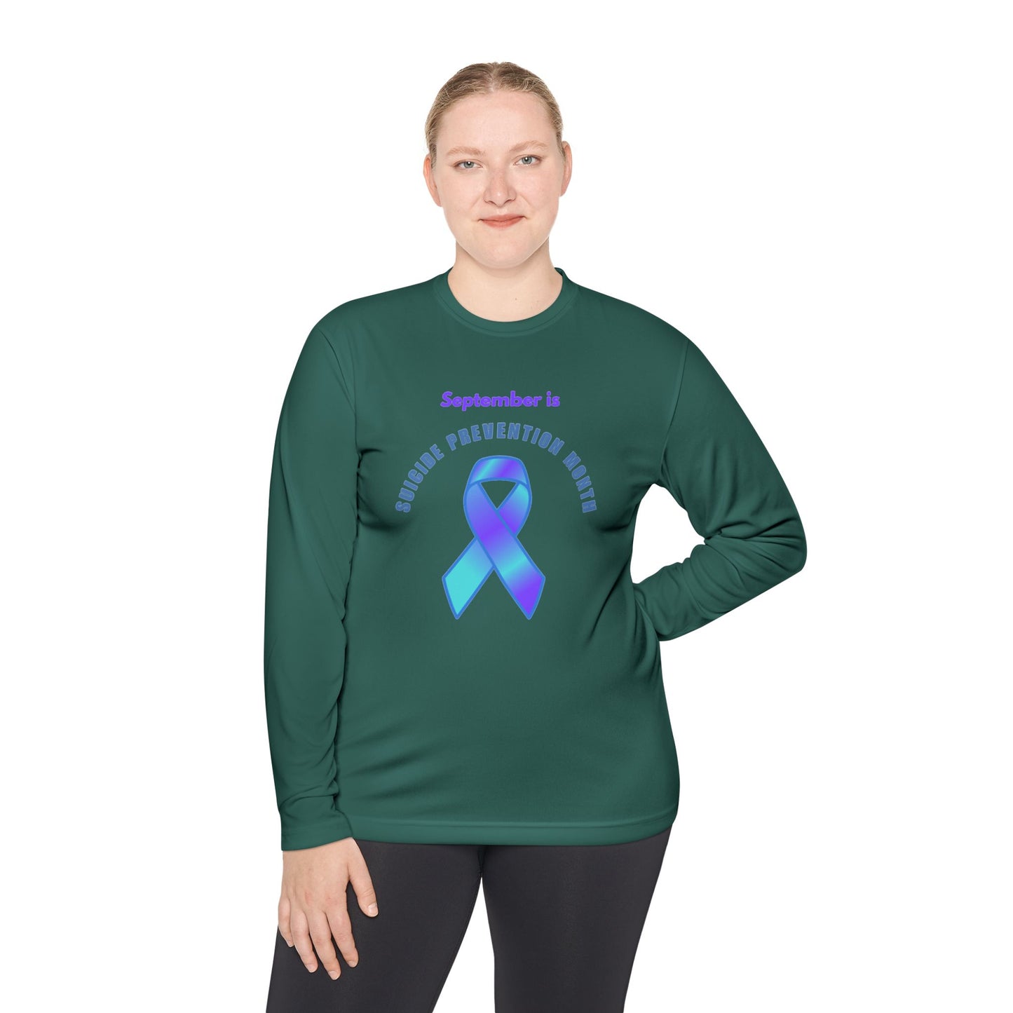 Suicide Prevention Month Unisex Lightweight Long Sleeve Tee, Mental Health Awareness Shirt, Supportive Gift, Casual Wear, [...]