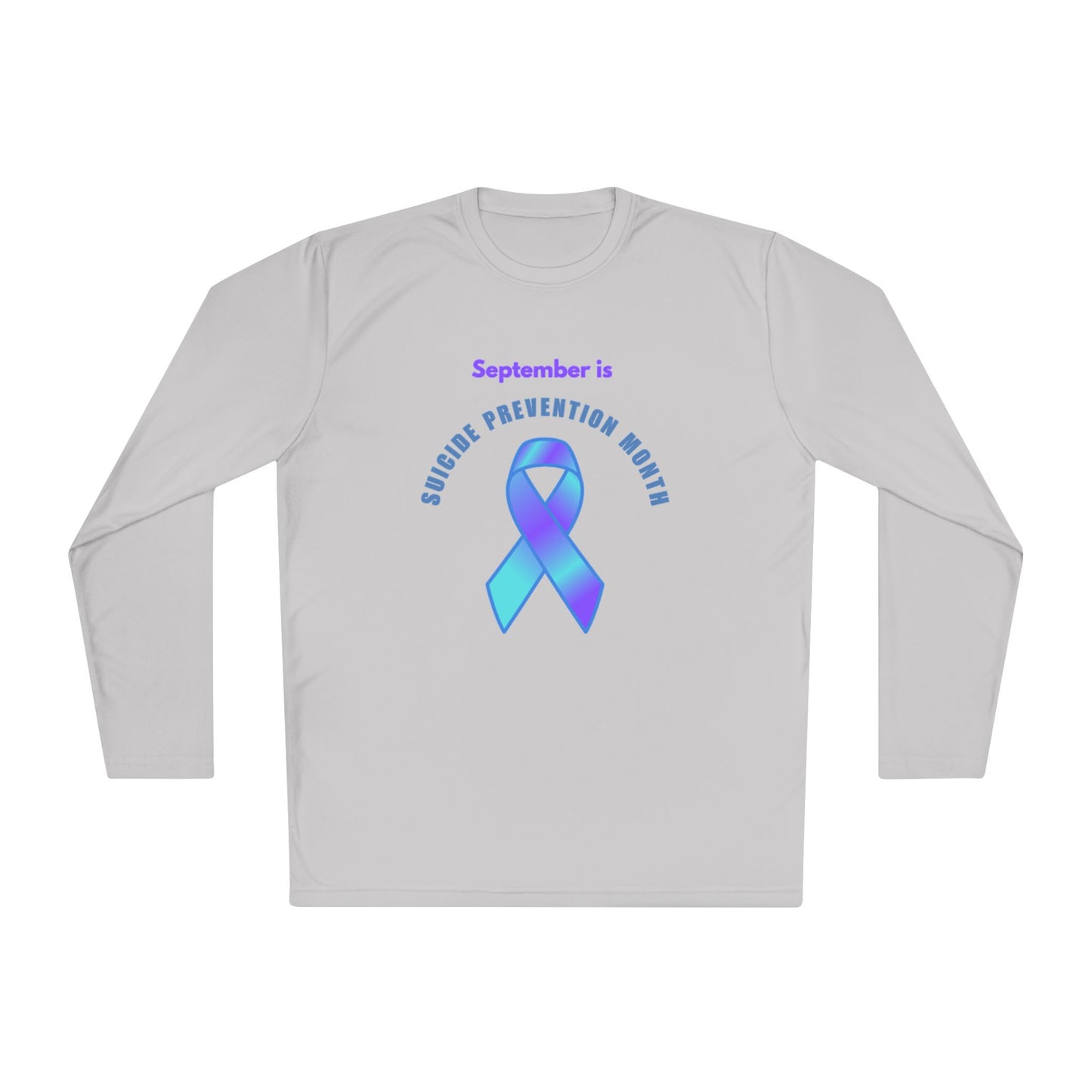 Suicide Prevention Month Unisex Lightweight Long Sleeve Tee, Mental Health Awareness Shirt, Supportive Gift, Casual Wear, [...]