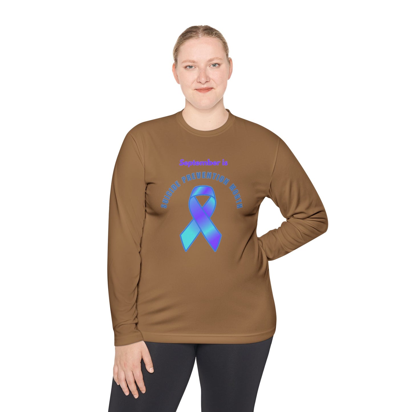 Suicide Prevention Month Unisex Lightweight Long Sleeve Tee, Mental Health Awareness Shirt, Supportive Gift, Casual Wear, [...]