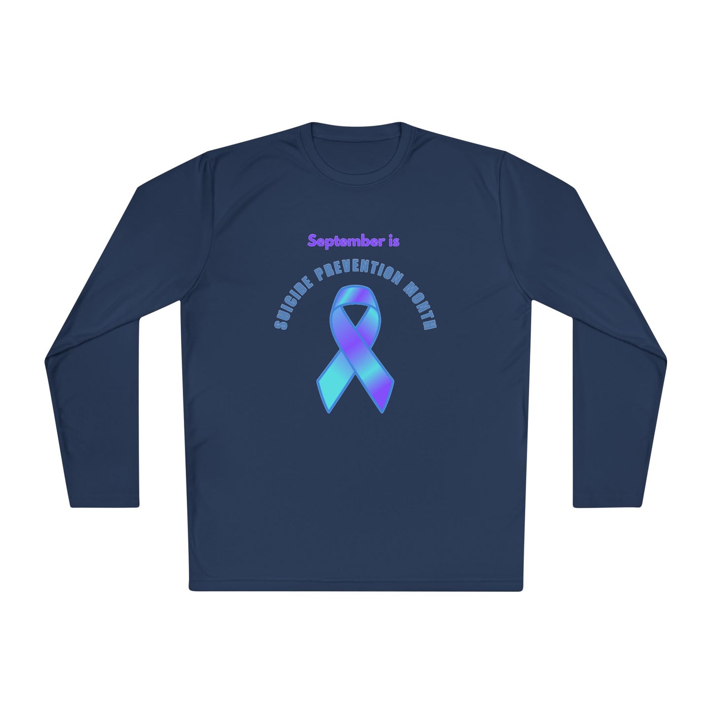 Suicide Prevention Month Unisex Lightweight Long Sleeve Tee, Mental Health Awareness Shirt, Supportive Gift, Casual Wear, [...]