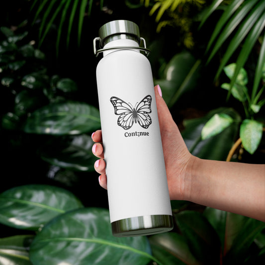 Butterfly Inspirational Water Bottle