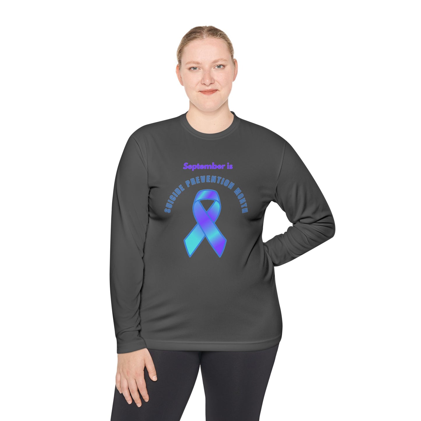 Suicide Prevention Month Unisex Lightweight Long Sleeve Tee, Mental Health Awareness Shirt, Supportive Gift, Casual Wear, [...]