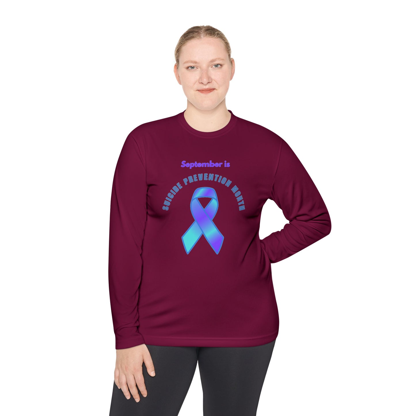 Suicide Prevention Month Unisex Lightweight Long Sleeve Tee, Mental Health Awareness Shirt, Supportive Gift, Casual Wear, [...]